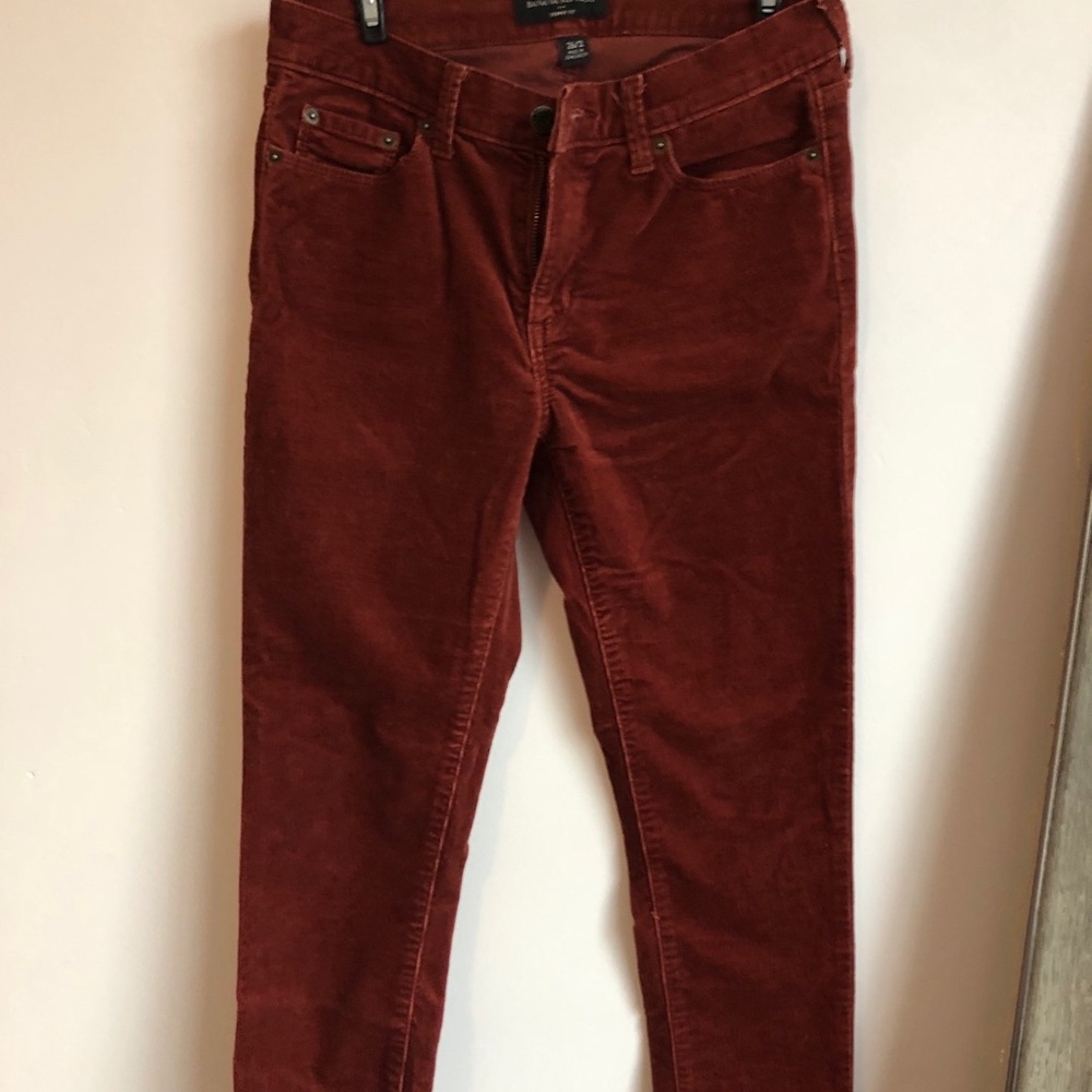 Cute corduroy burnt orange pants